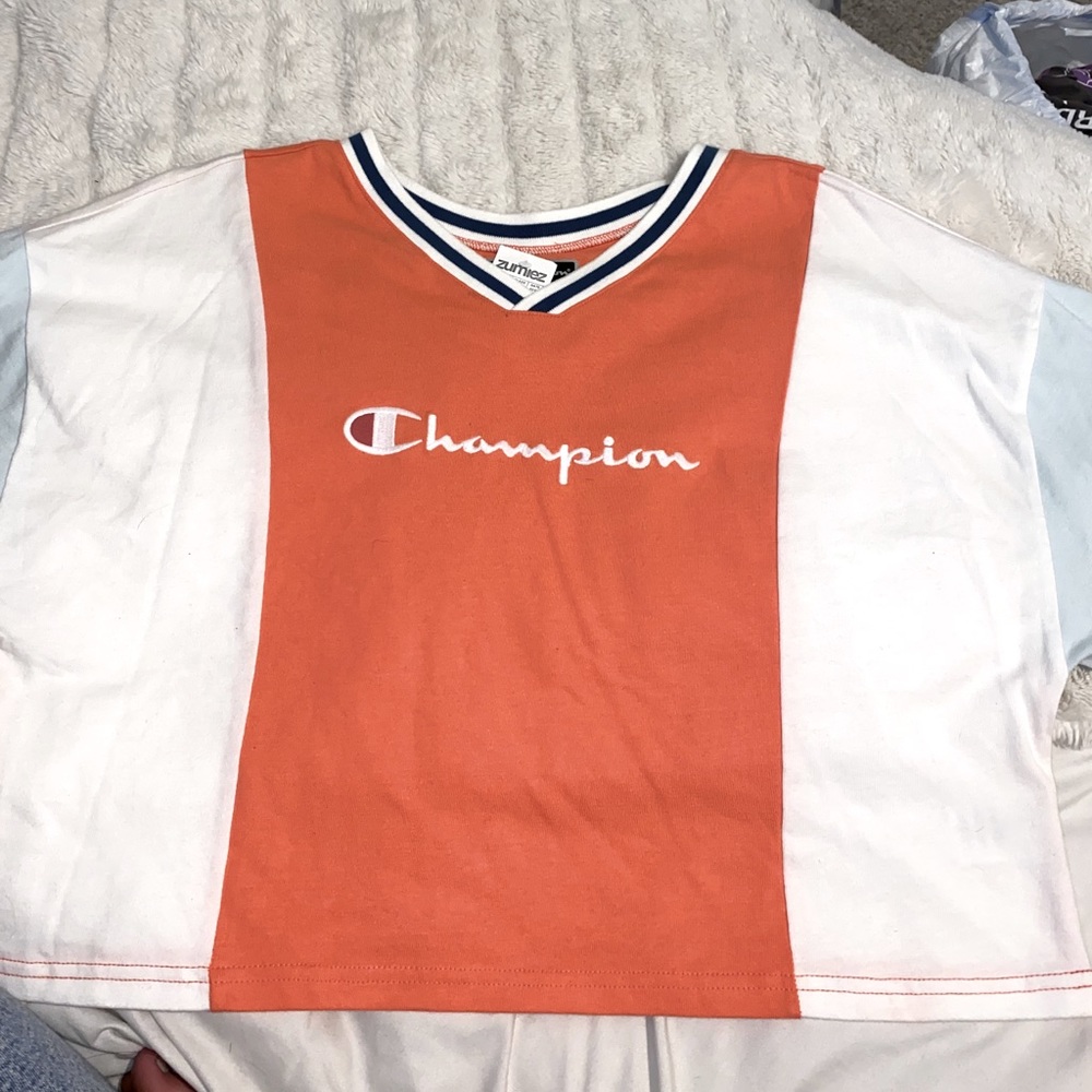 Champion cropped tee:)